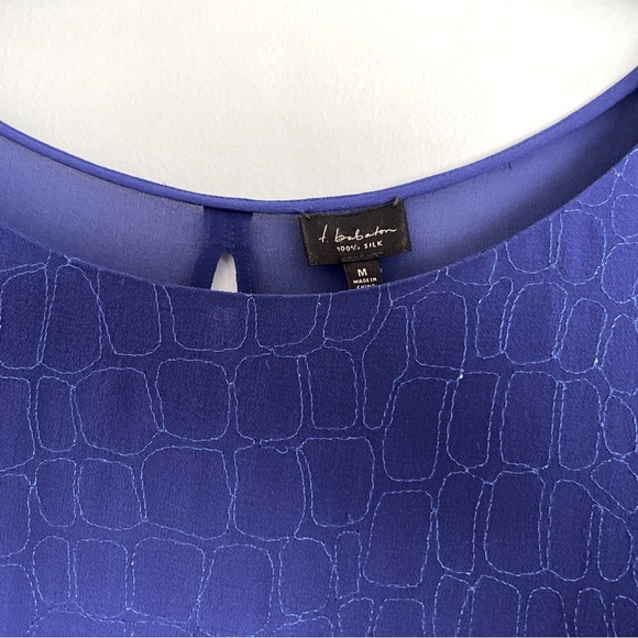 Aritzia blue spring silk formal dress - size M - Picture 3 of 6